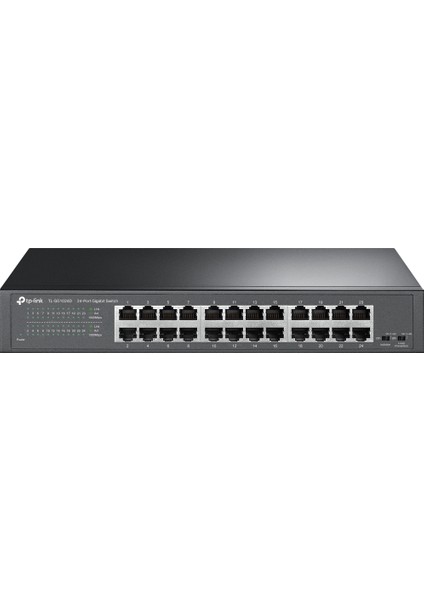 TL-SG1024D 24 Port 10-100-1000 Mbps Switch Çelik Kasa Rack Mount
