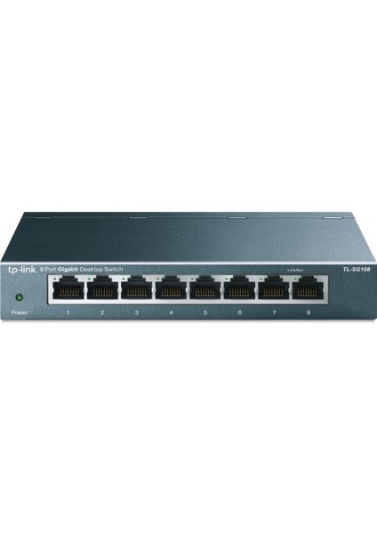 TL-SG108 8 Port 10-100-1000 Mbps Switch Çelik Kasa