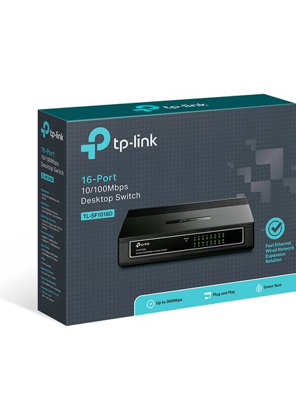 TL-SF1016D 16 Port 10-100 Mbps Ethernet Switch