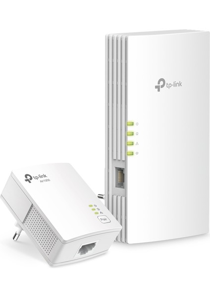 TL-WPA7817 KIT | Powerline Adaptör | AV1000 & AX1500 Mbps Hız | Kolay Kurulum | Gigabit Port | Mobil Uygulama Desteği | Stabil Bağlantı; Tak ve Çalıştır | Easy Mesh