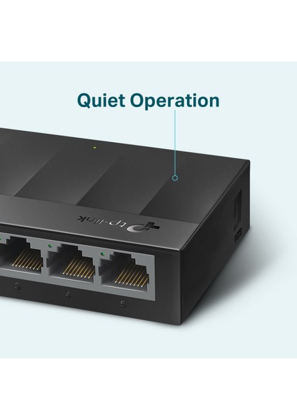 LS1005G 5 port 10-100-1000 Mbps Switch Plastik Kasa