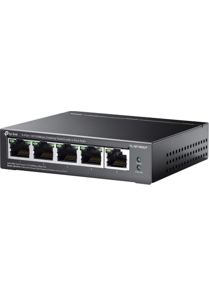 TL-SF1005LP 5 Port 4 Port Poe+ 10-100 Mbps 1 Port Uplink Switch Çelik Kasa