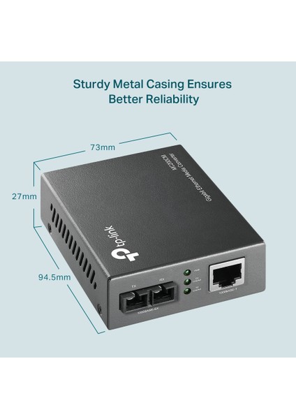 MC200CM, Gigabit Ethernet Medya Dönüştürücü