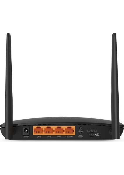 TL-MR6400 | Kablosuz 4G LTE Router | N300 Mbps | 4G/3G SIM Yuvası | Kolay Kurulum | Konuk Ağı & Ebeveyn Kontrolü | Tüm Servis Sağlayıcılar ile Uyumludur
