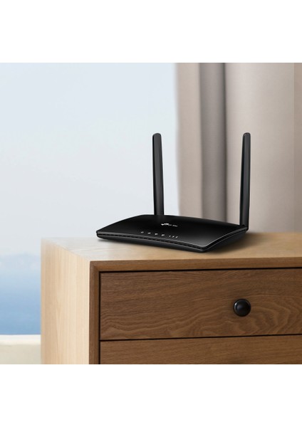 TL-MR6400 | Kablosuz 4G LTE Router | N300 Mbps | 4G/3G SIM Yuvası | Kolay Kurulum | Konuk Ağı & Ebeveyn Kontrolü | Tüm Servis Sağlayıcılar ile Uyumludur