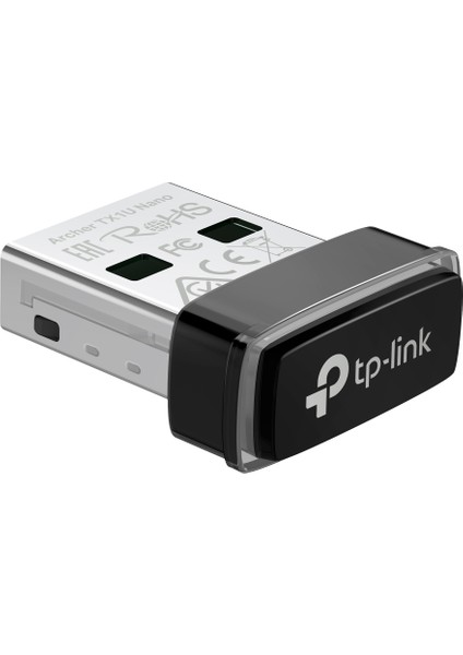 Archer TX1U Nano | Wi-Fi 6 USB Adaptör | AX300 Mbps | Nano Boyut | MU-MIMO | AP Modu | Kolay Kurulum | Windows & Linux Uyumlu | Seyahat ve Uzaktan Çalışma İçin İdeal