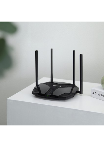 MR80X, AX3000 Mbps, Gigabit Portları, Fiber Destekli, Access Point Modu, 160 MHz Kanalı, Mobil Uygulama Destekli, VPN Destekli, 256'ya Kadar Cihaz Bağlanabilir, Dual-Band Wi-Fi 6 Router