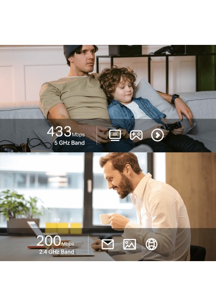 Archer T2UB Nano | Wi-Fi 5 & Bluetooth 4.2 USB Adaptör | AC600 Mbps | Dual Band | Nano Tasarım | Gelişmiş Güvenlik | Windows Uyumlu