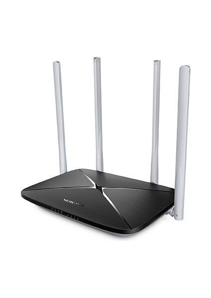 AC12 | AC1200 Mbps Dual-Band Wi-Fi 5 Router | MU-MIMO | Beamforming | All-in-One Modları: Router | Access Point | Range Extender | WPA3 | Kolay Kurulum | Mobil Uygulama