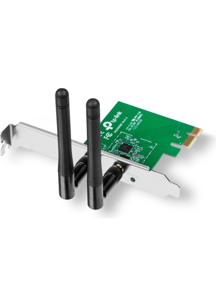 TL-WN881ND | 300 Mbps Kablosuz N PCIe Adaptör | MIMO Teknolojisi | Geniş Kapsama Alanı | HD Video Akışı için İdeal | WPS ile Kolay Güvenlik Kurulumu