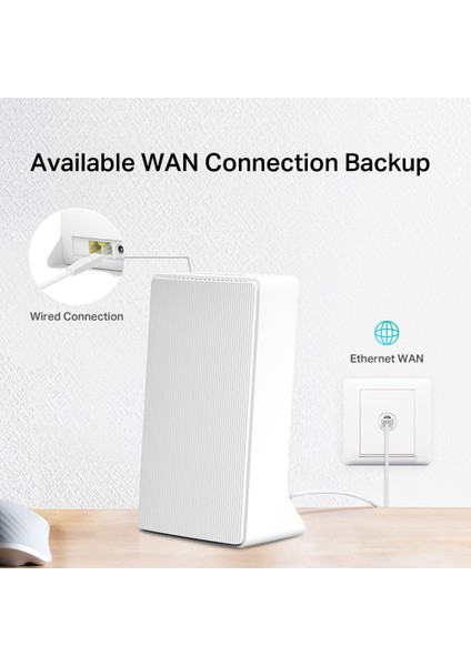 MB230-4G | AC1200 Mbps 4G LTE Router | CAT-6 Destekli | SIM Kart Girişli | 2 Ethernet Portu | Mobil İnternet Router