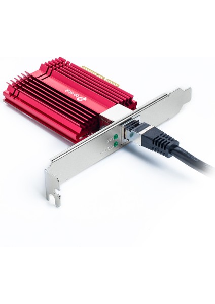 TX401 | Gigabit PCIe Ağ Adaptörü | 10 Gbps Hız | 10G Base-T | Gigabit & Hızlı Ethernet Uyumluluğu | CAT6A 1 |5m Ethernet Kablosu Dahil | Windows & Linux Destekli modelleri