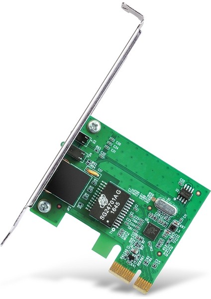 TG-3468 | 10/100/1000 Mbps Gigabit PCIe Network Adaptör | PCI Express Uyumluluğu | Yüksek Hızlı Kablolu Ağ Bağlantısı | Windows & Linux Destekli