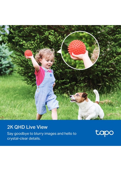 Tapo C425 KIT | Kablosuz Bataryalı Güvenlik Kamerası Kiti | 2K 4MP QHD | AI Desteği | Renkli Gece Görüşü | Su Geçirmez | 150° Geniş Açılı | Yerel/Bulut Depolama | Güneş Paneli Dahil