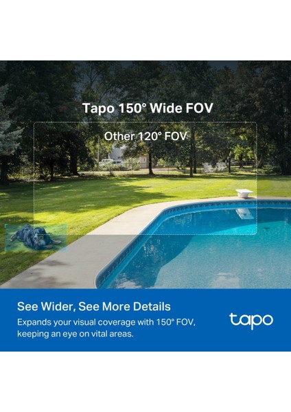Tapo C425 KIT | Kablosuz Bataryalı Güvenlik Kamerası Kiti | 2K 4MP QHD | AI Desteği | Renkli Gece Görüşü | Su Geçirmez | 150° Geniş Açılı | Yerel/Bulut Depolama | Güneş Paneli Dahil