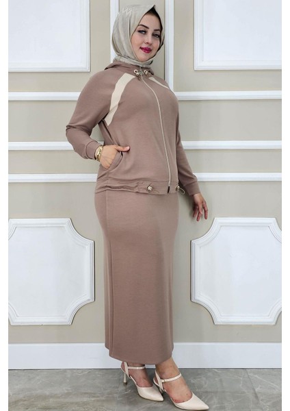 Kadın Kombinli Tesettür Takım