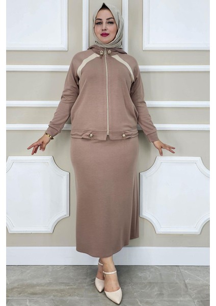 Kadın Kombinli Tesettür Takım modelleri