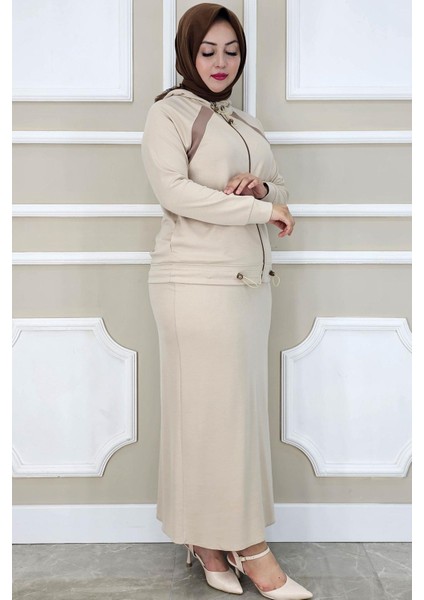 Kadın Kombinli Tesettür Takım