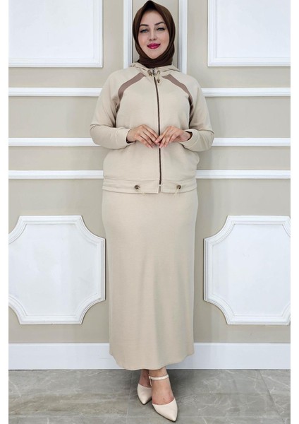 Kadın Kombinli Tesettür Takım modelleri
