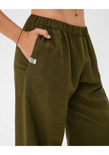 Haki Easy West Pantolon