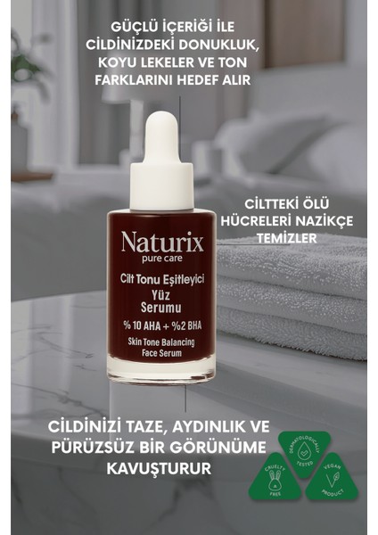 Renk Dengeleyici Serum | %10 Aha + %2 Bha | Kırmızı Peeling Etkisi 30 ml fiyatları