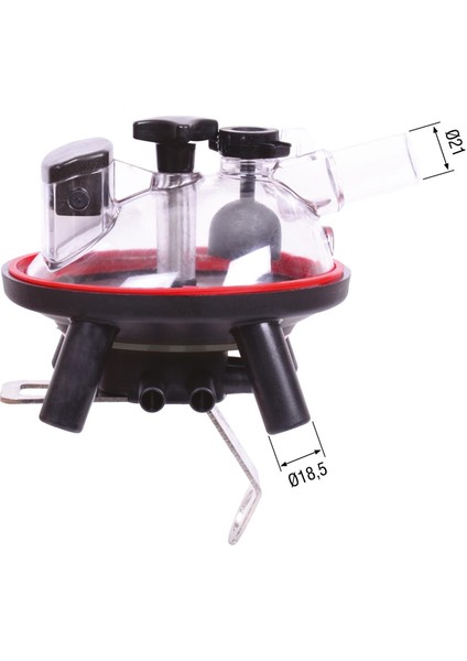 Süt Sağma Makinesi 240 cc Pençe Takımı Şeffaf (Çıkarıcılı) (Özel Ölçü)