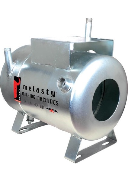 Süt Sağma Makinesi 15 Litre Yağlı Tip Vakum Tankı (Universal Model) (Galvaniz Kaplı)