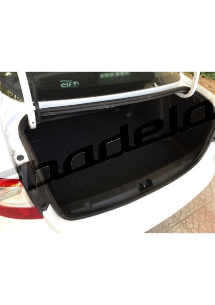 2015 Renault Fluence 3D Kauçuk Bagaj Havuzu