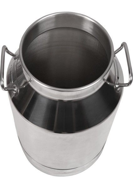 Süt Sağma Makinesi Paslanmaz Süt Güğümü (40 Litre Iki Kulplu Kapaksız Ø217 mm Geniş Ağız) fiyatları