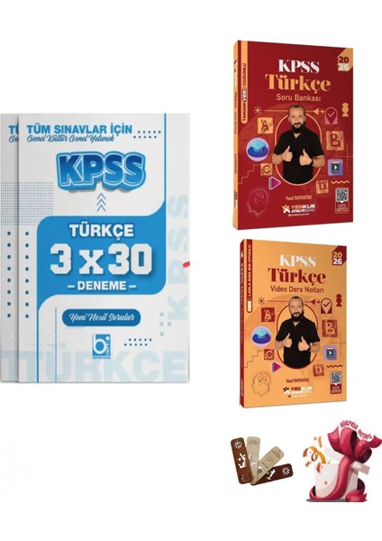 2026 Kpss Atölye Serisi Genel Yetenek Türkçe 3lü Set Yediiklim ve