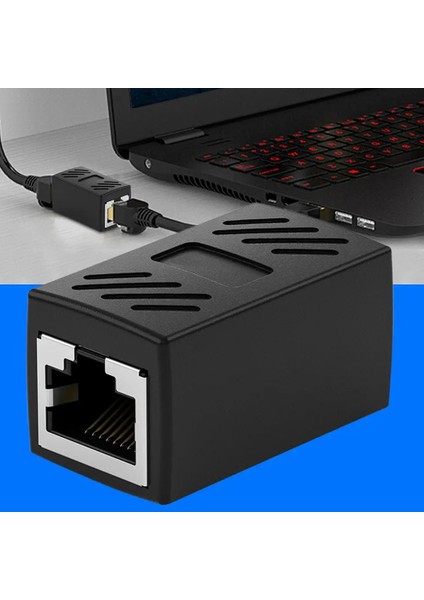 Ethernet Uzatma Kablosu RJ45 Cat5 Cat6 Cat7/8 Kuplör Genişletici Konektör Ethernet Kuplör Dişi Dişi Ethernet Genişletici Adaptör