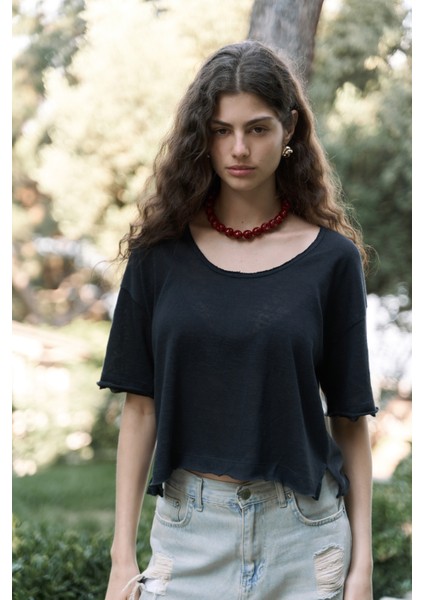 Ripley Yarım Kol Siyah T-Shirt fiyatları