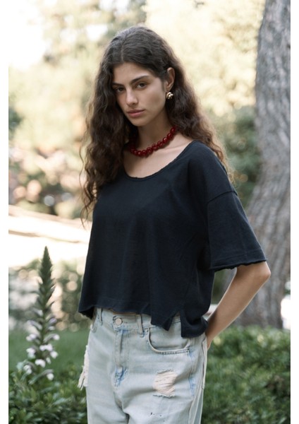 Ripley Yarım Kol Siyah T-Shirt modelleri