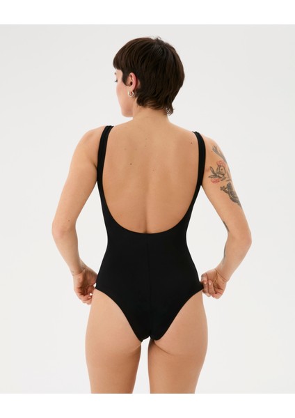 Göğüs Pedli Siyah Low Back Mayo fiyatları
