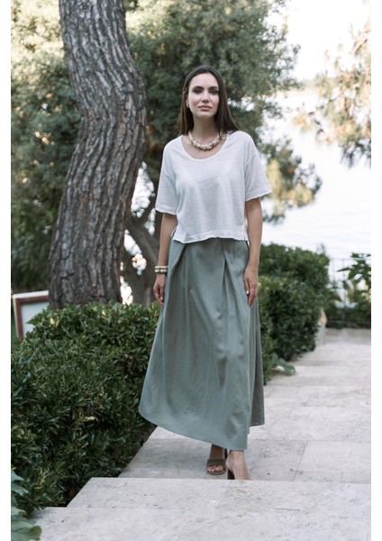 Ripley Yarım Kol Ekru T-Shirt modelleri