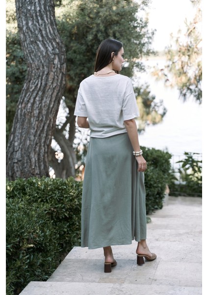 Ripley Yarım Kol Ekru T-Shirt indirimleri