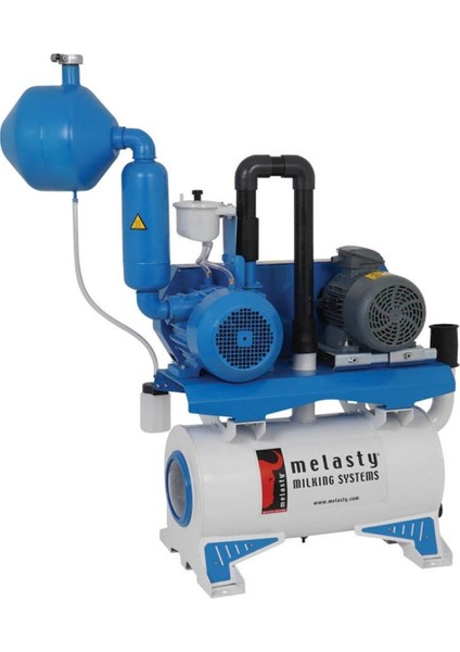 Süt Sağım Sistemi Vakum Pompa Seti (380V-50Hz-2,2kW) (750 L/dk - Yağlı)