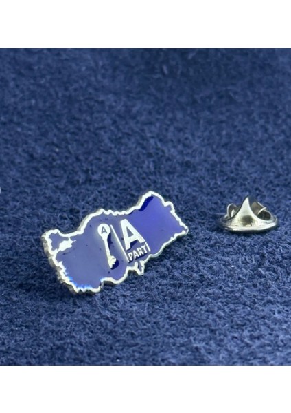 Anahtar Parti Türkiye Rozeti 925 Ayar Gümüş modelleri