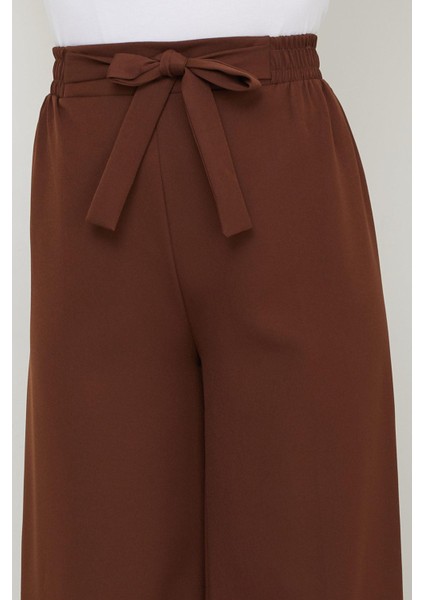 Bağlamalı Pantolon Kahverengi HM2782 modelleri