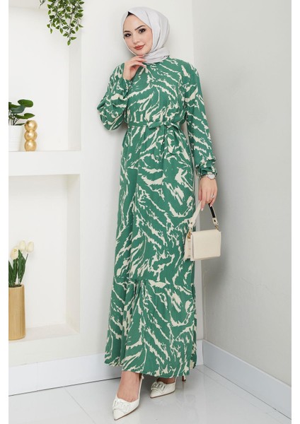 Lisa Viskon Elbise Mint HM2687