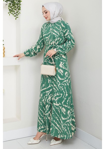 Lisa Viskon Elbise Mint HM2687