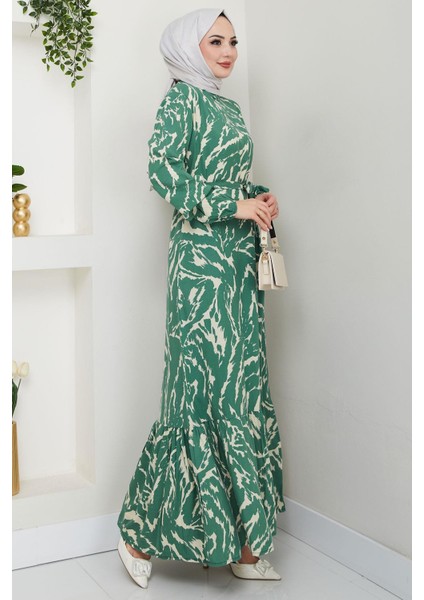 Lisa Viskon Elbise Mint HM2687