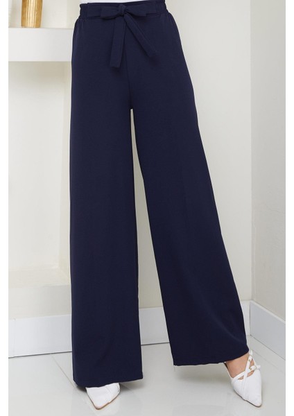 Bağlamalı Pantolon Lacivert HM2782 fiyatları