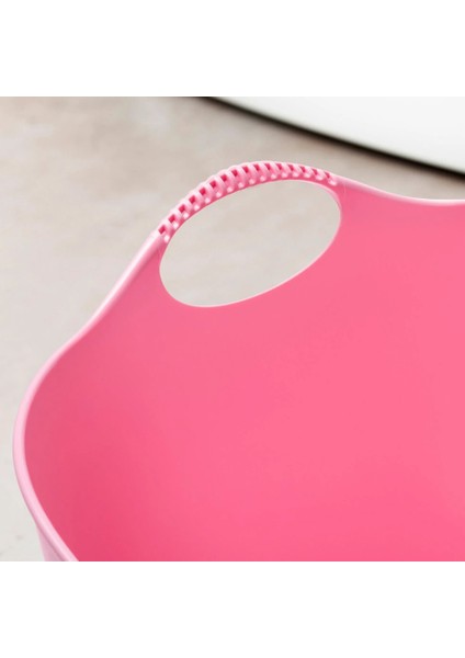 Torkıs Çamaşır Sepeti Pembe 35 Lt