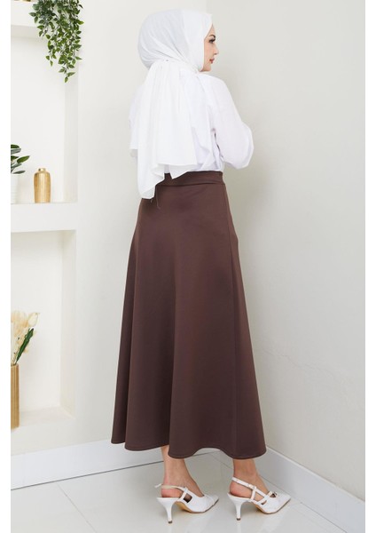 Mevlana Etek Kahverengi HM2716 fırsatları