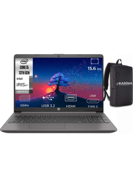 250 G10 I5-1334U B2NC1ES-25 48GB 4tb Windows 11 Home 15.6'' Fhd Uma Siyah Notebook