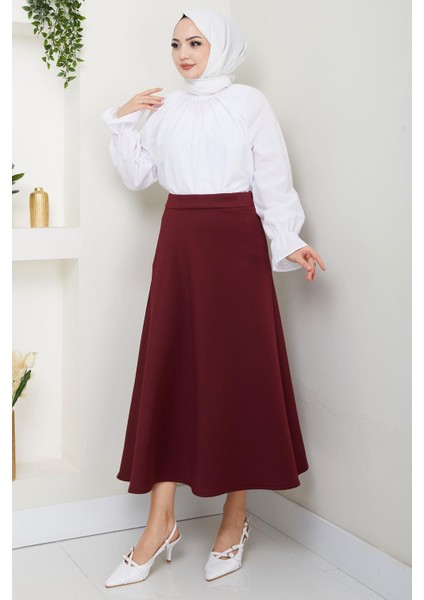 Mevlana Etek Bordo HM2716 fiyatları