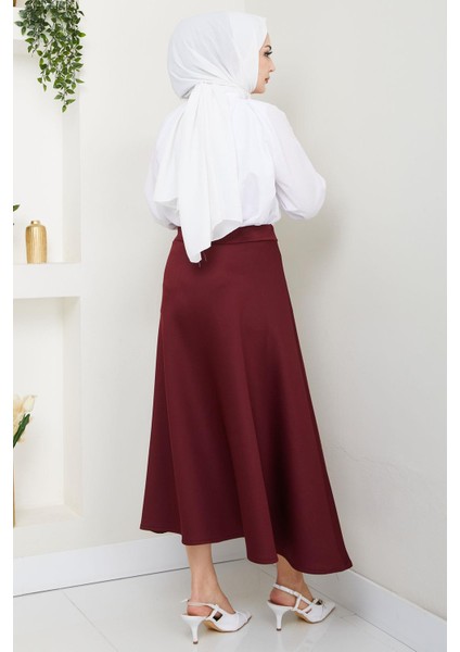 Mevlana Etek Bordo HM2716 fırsatları