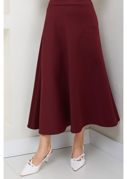 Mevlana Etek Bordo HM2716 indirimleri