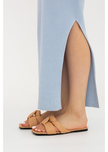 Vizon Bağlı Kadın Terlik Dış Mekan Ve Ev Terliği indirimleri